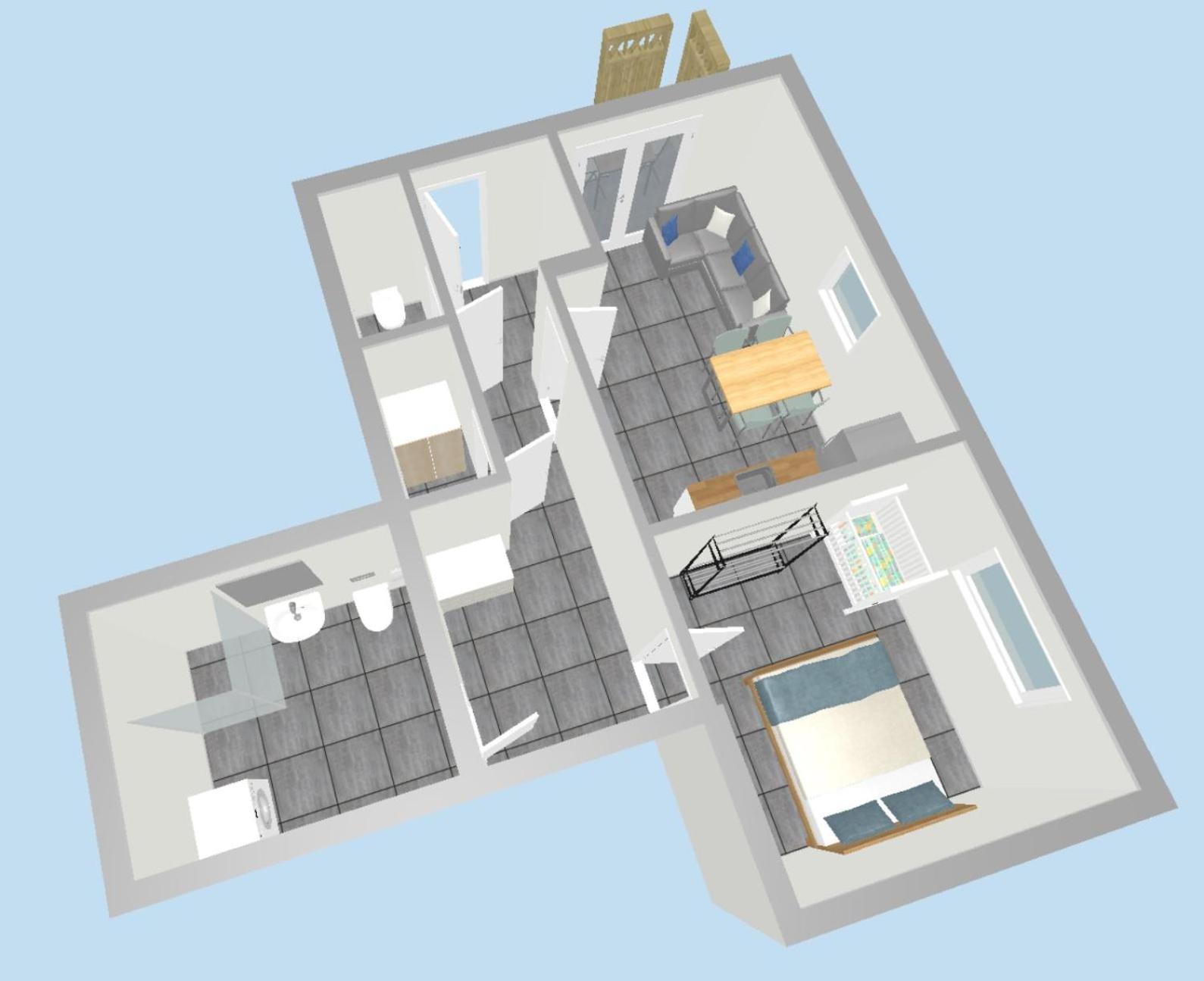 Appartamento Easytree 4P Switch Tv Bad Driburg Esterno foto